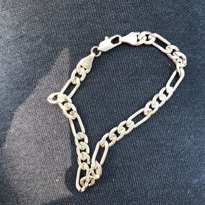 14K gold chain bracelet